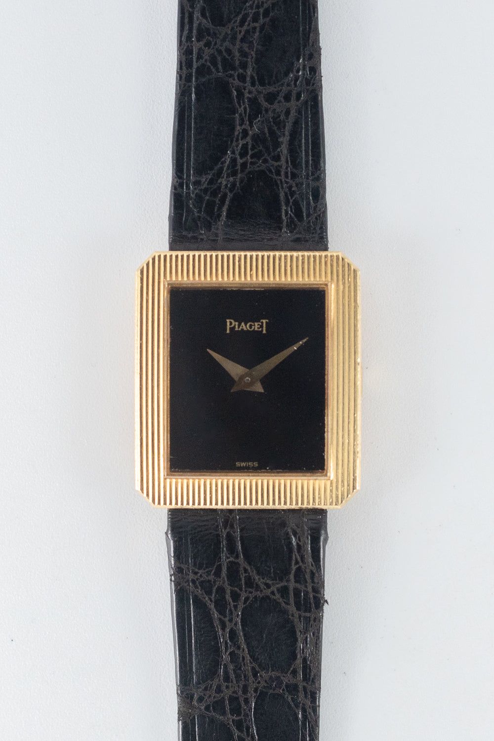 Piaget タナグラYGx革 シャンパン文字盤 17243 ピアジェの腕時計