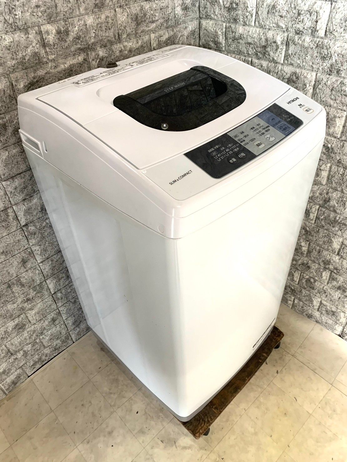 送料無料☆3か月保証付き☆洗濯機☆2016年☆日立☆NW-50A☆S-33 - メルカリ