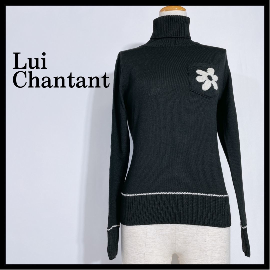 安い直営店 【ルイシャンタ Luichantant】Sセーター 長袖 黒