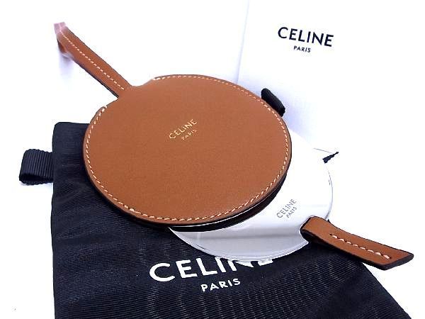 CELINE セリーヌ ミラー 手鏡 レディース シルバー系 AJ8731