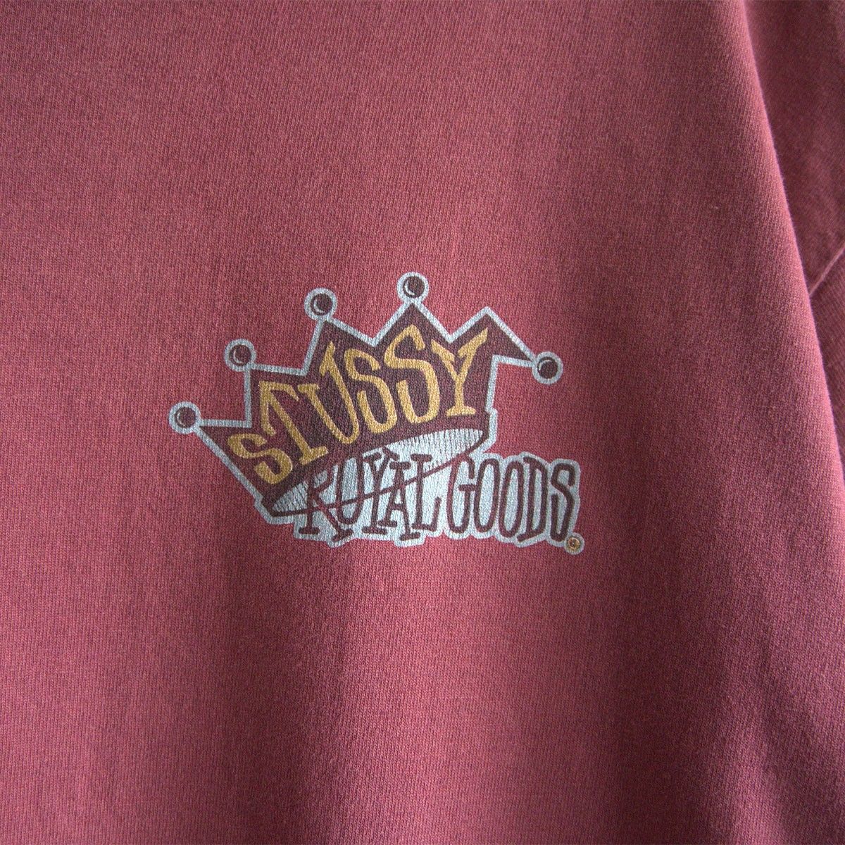 80s/USA製】OLD STUSSY【 両面プリント Tシャツ】L ステューシー
