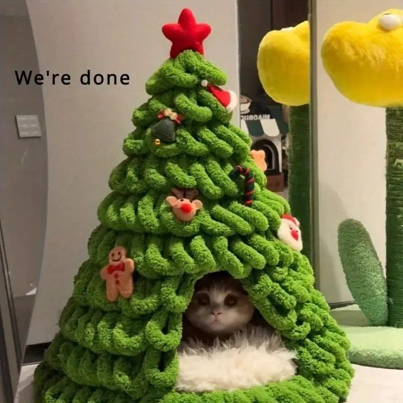 ふんわりクリスマスツリーデザイン