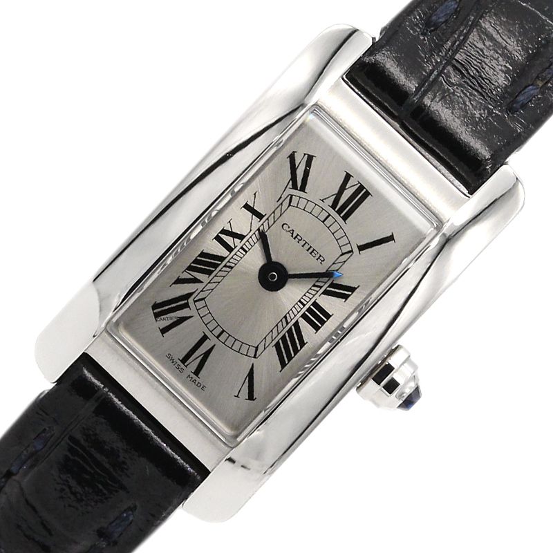 カルティエ Cartier タンクアメリカンミニ WSTA0032 SS/純正尾錠・純正