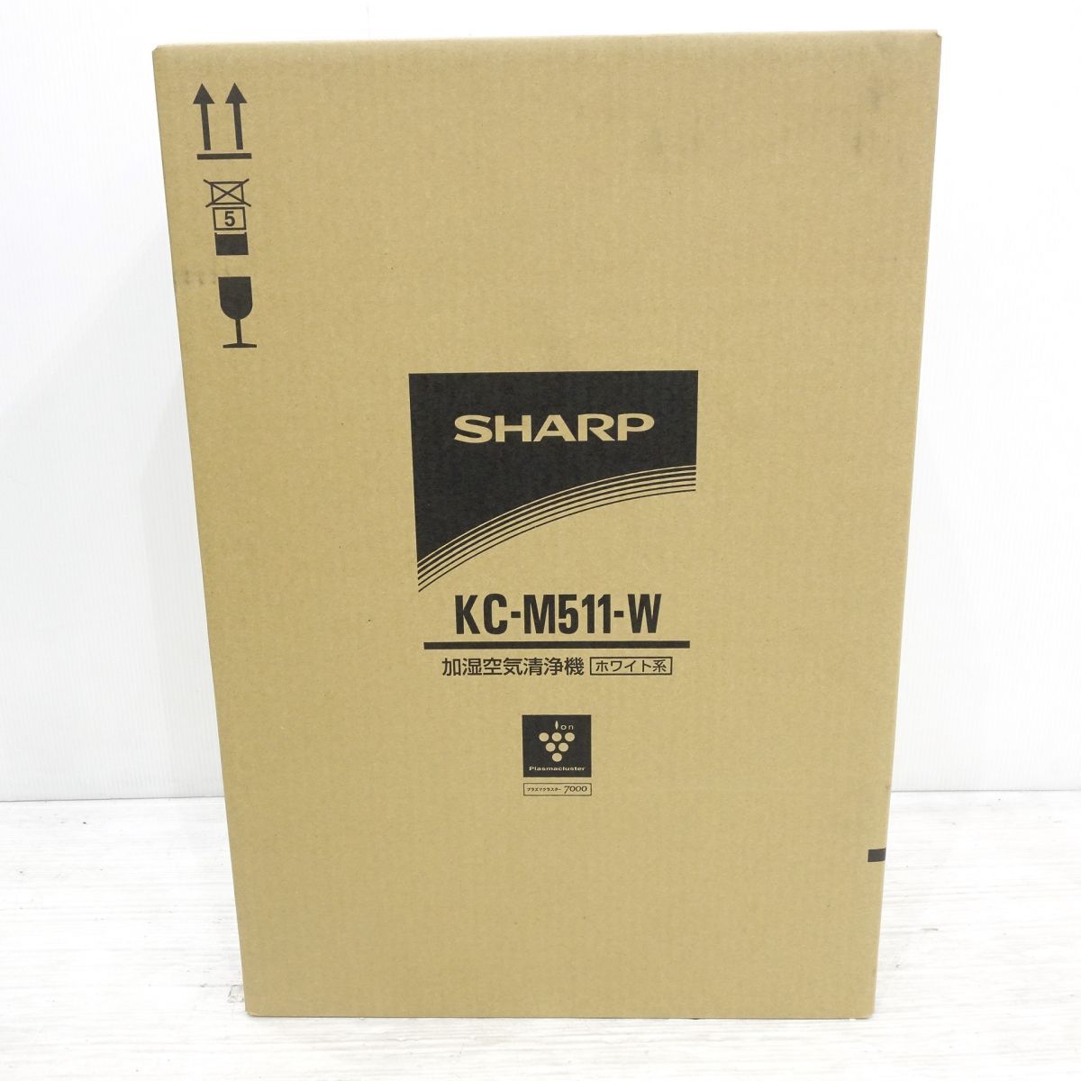 未開封 SHARP シャープ KC-M511-W 加湿空気清浄機 ホワイト系