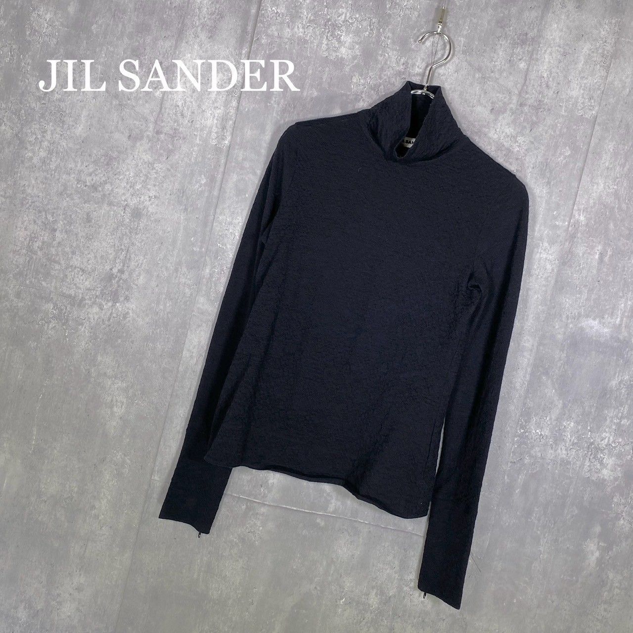 JIL SANDER』ジルサンダー (36) ハイネックニット - メルカリ