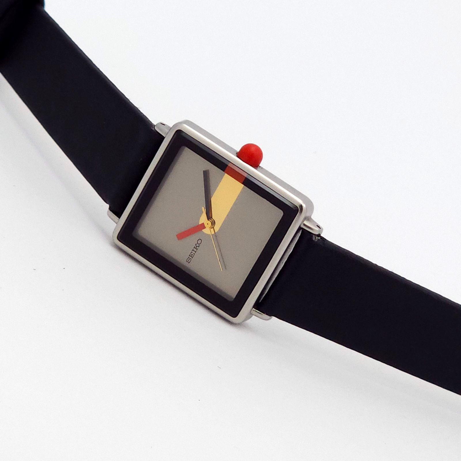 ☆良品 SEIKO セイコー 2C21-5560 QZ 動作品 グレー - メルカリ