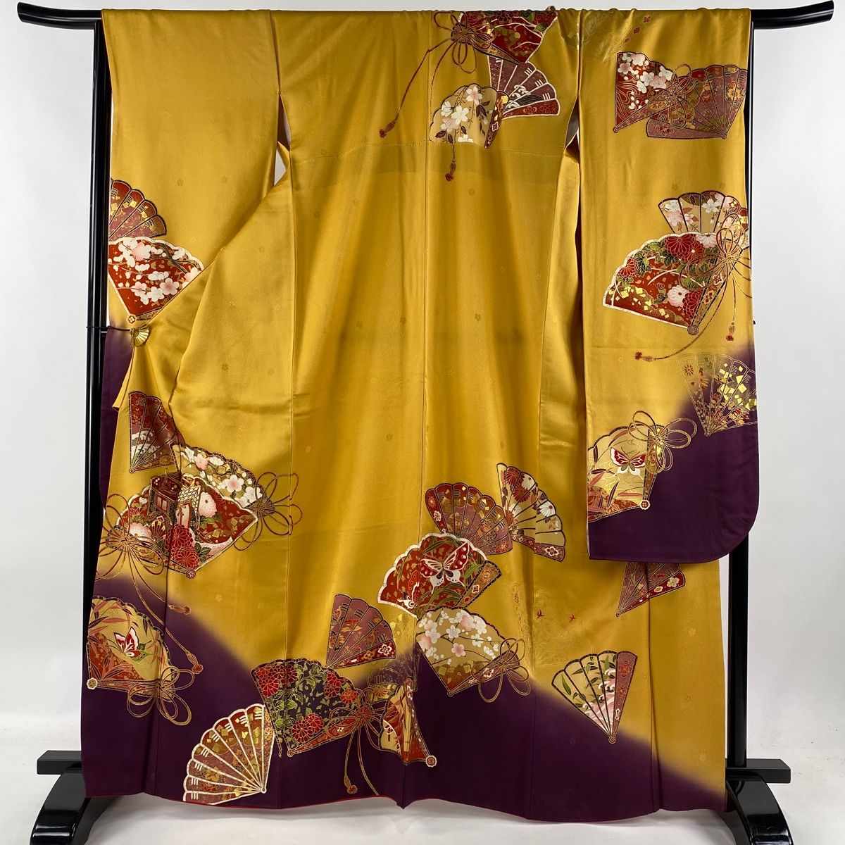 振袖 秀品 身丈164.5cm 裄丈68cm 正絹