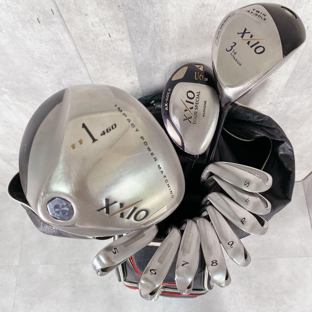 X627 ゼクシオ 他 メンズ ゴルフ クラブ セット 13点 フレックス