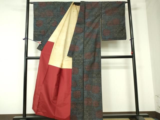 平和屋着物□本場大島紬 籬花文 正絹 逸品 DAAS9876zy - メルカリ