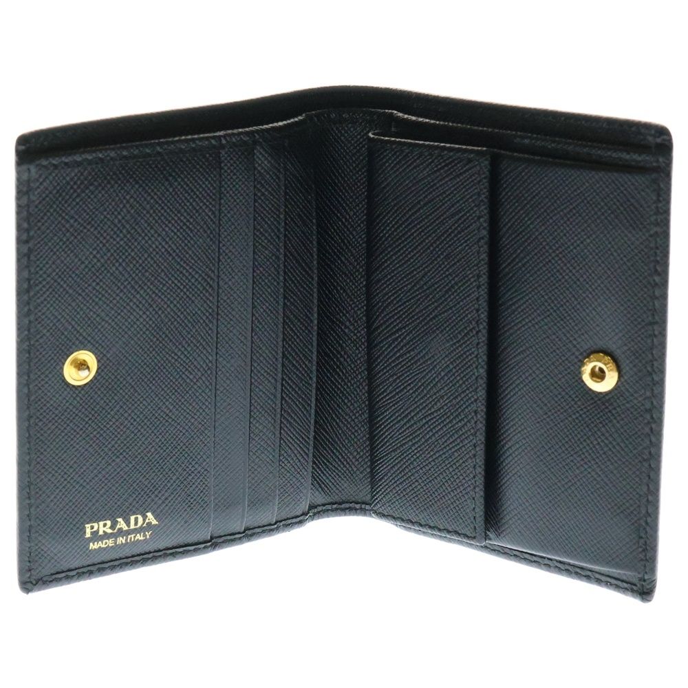 新品未使用✨PRADA プラダ マネークリップ　サフィアーノ　三角ロゴプレート 楽天市場】PRADA プラダ メンズマネークリップ二つ折り財布
