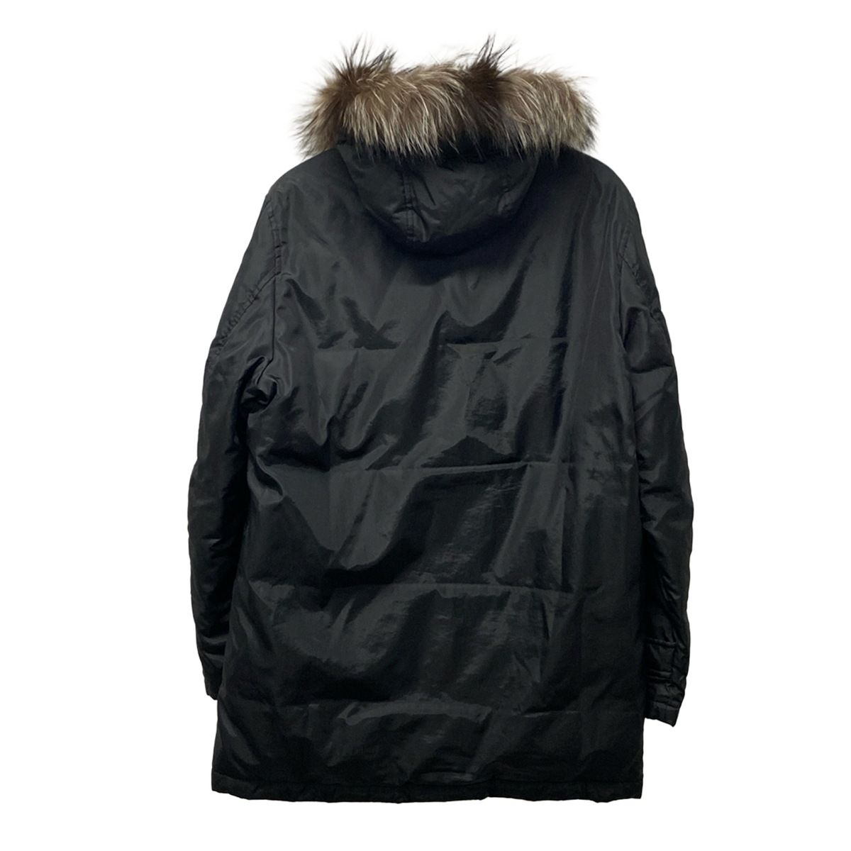 BURBERRY BLACK LABEL フード付きダウンジャケット Mサイズ