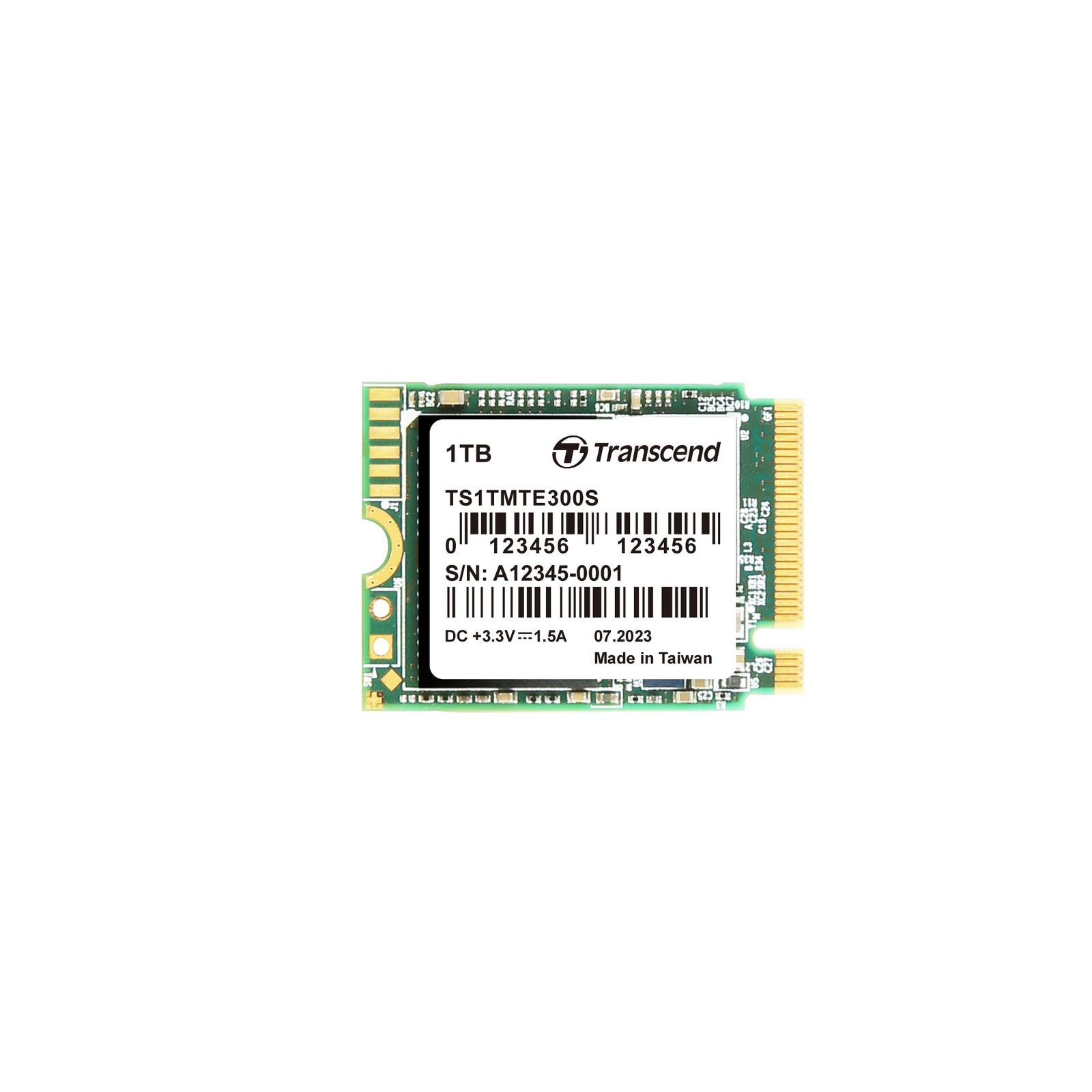 トランセンドジャパン トランセンド 1TB PCIe SSD M.2 2230 NVMe PCIe Gen3×4 M Key TS1TMTE300S