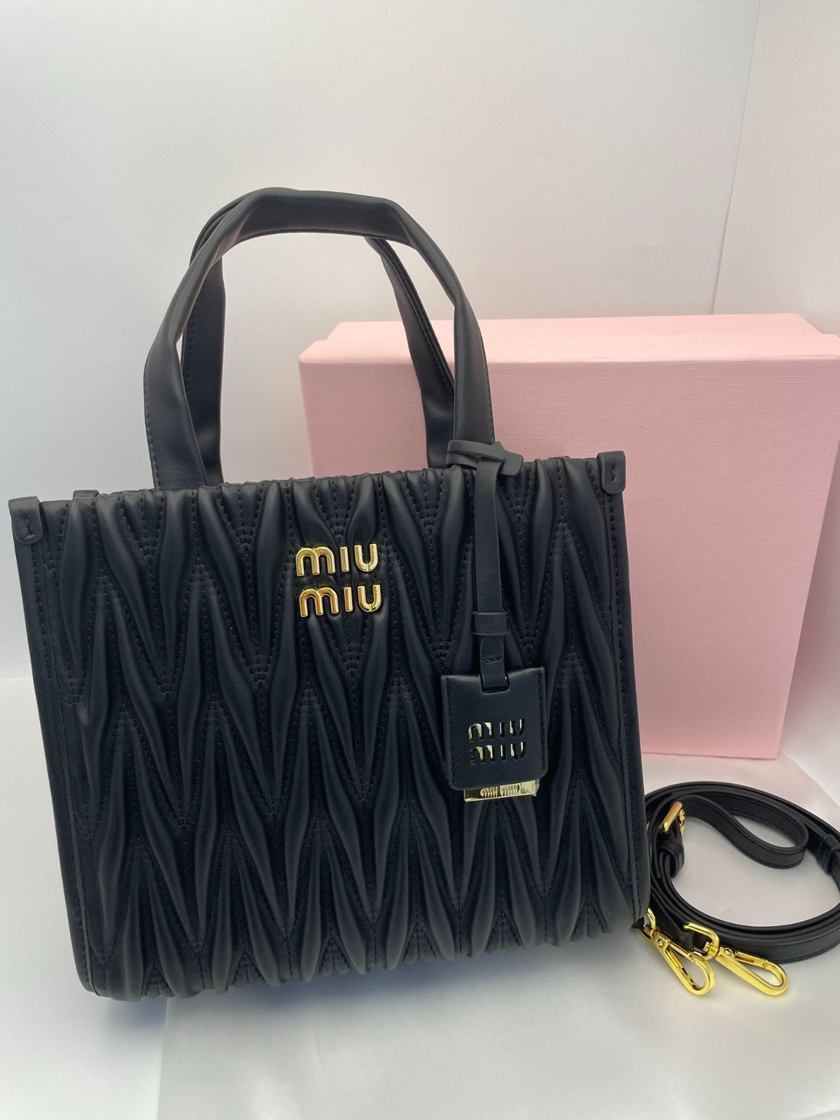 MIUMIU ハンドバッグ ショルダーバッグ ブラック