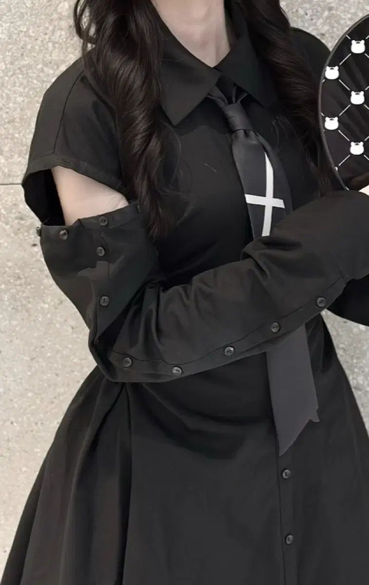 ネクタイは含まれていません meltthelady シャツ ワンピース スナ系