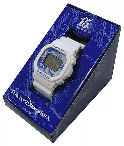 雑貨 ミッキーマウス ホワイト G-SHOCK 3229|3421 JA 東京ディズニーシー 15周年 ザ イヤー オブ ウィッシュ 東京ディズニーシー