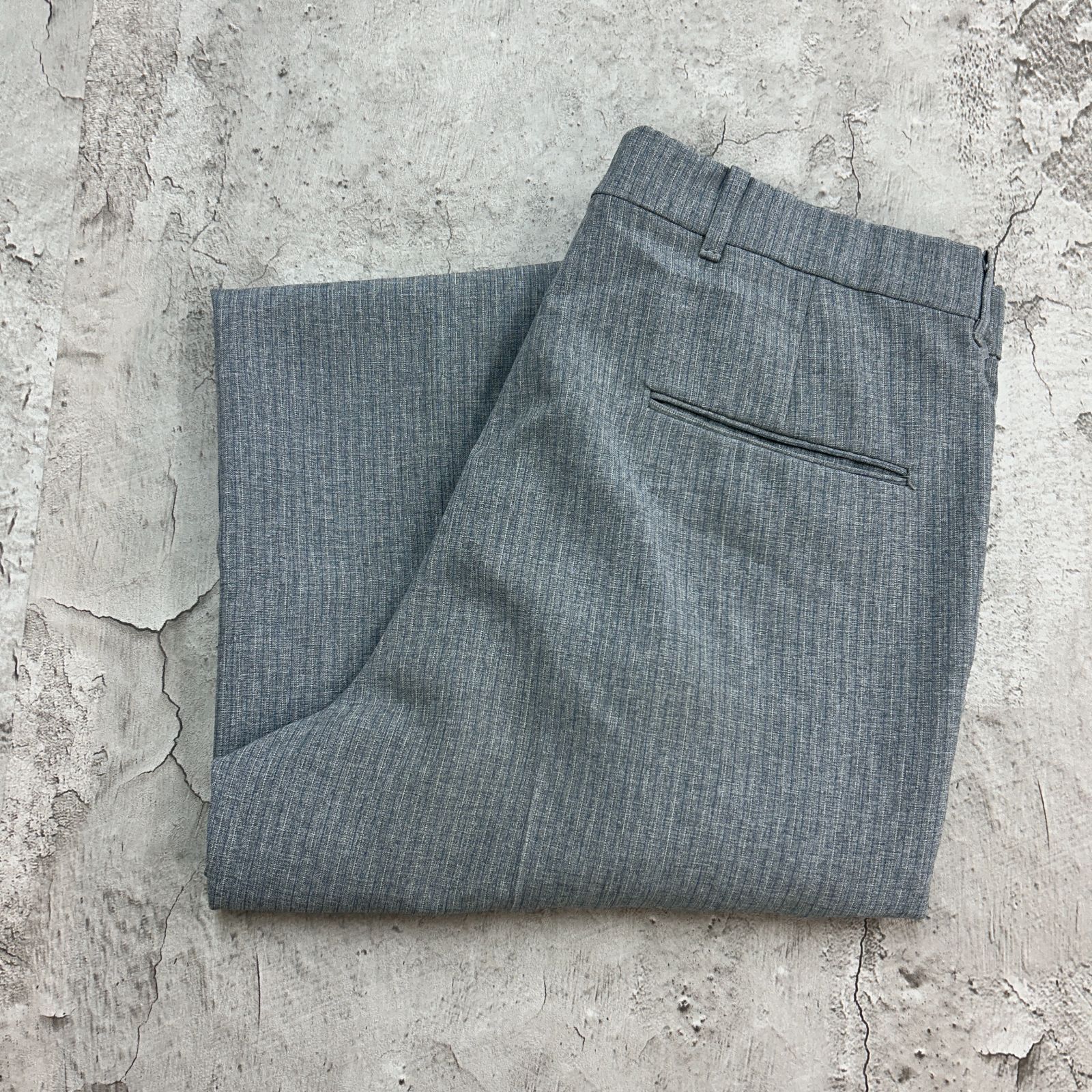 80s SEARS シアーズ ヴィンテージスラックスパンツ ストライプ