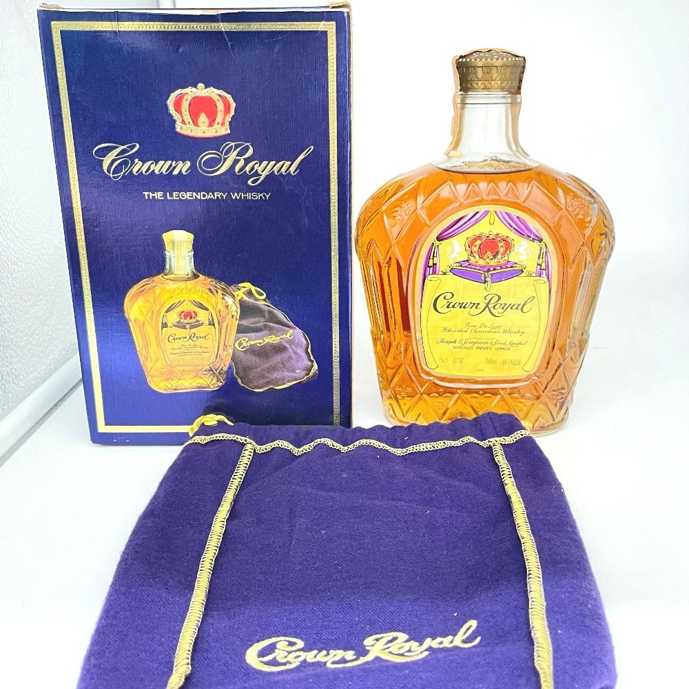 古酒 1978年瓶詰 クラウンローヤル 40年前のウイスキー オールドボトル