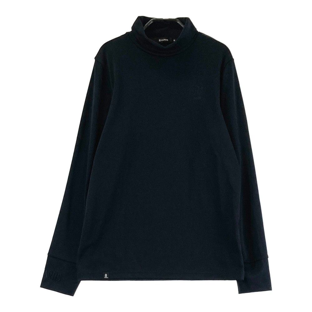サイズ：M 8YARDS ハチヤーズ  ハイネック 長袖Tシャツ  ブラック系 [240101312715]# ゴルフウェア レディース ストスト