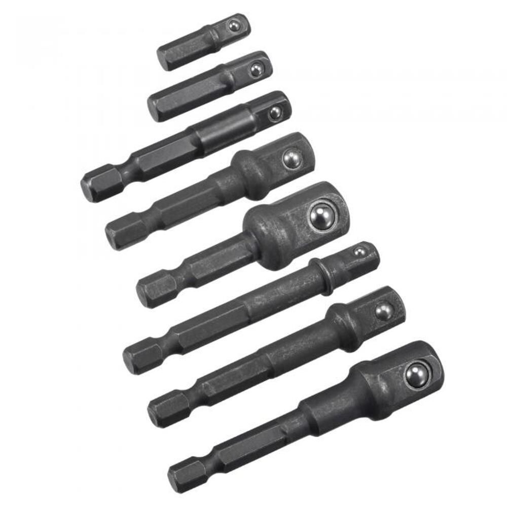 電動ドリル用 六角 ハンドルアダプター 8本セット エクステンションロッド ソケット変換P_4