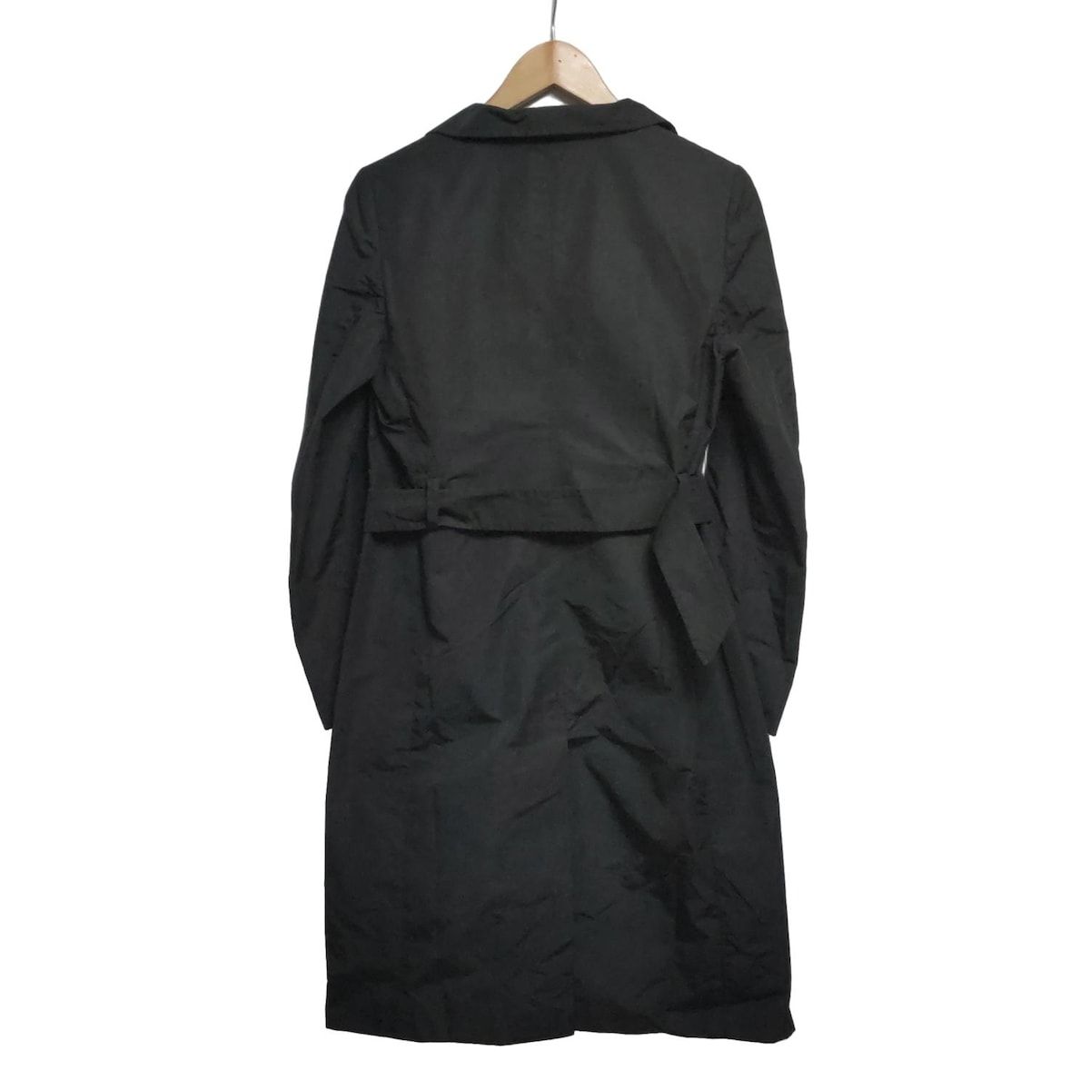 Max Mara マックスマーラ コート サイズI 40 レディース - 黒 長袖 RAIN WEAR 春 秋