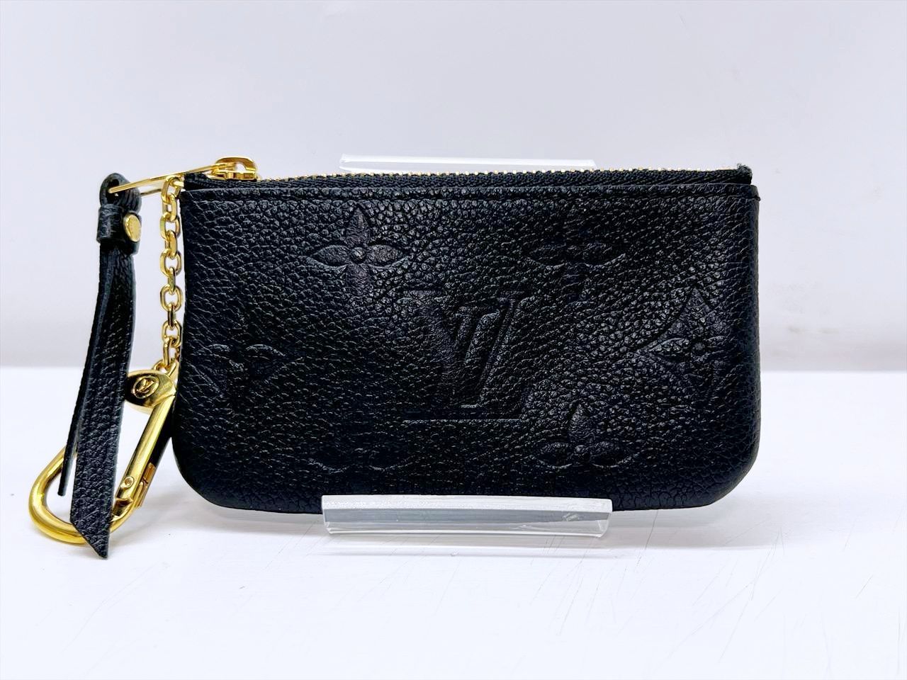 Louis Vuitton ルイヴィトン モノグラムアンプラント ポシェットクレ コインケース ノワール M80879