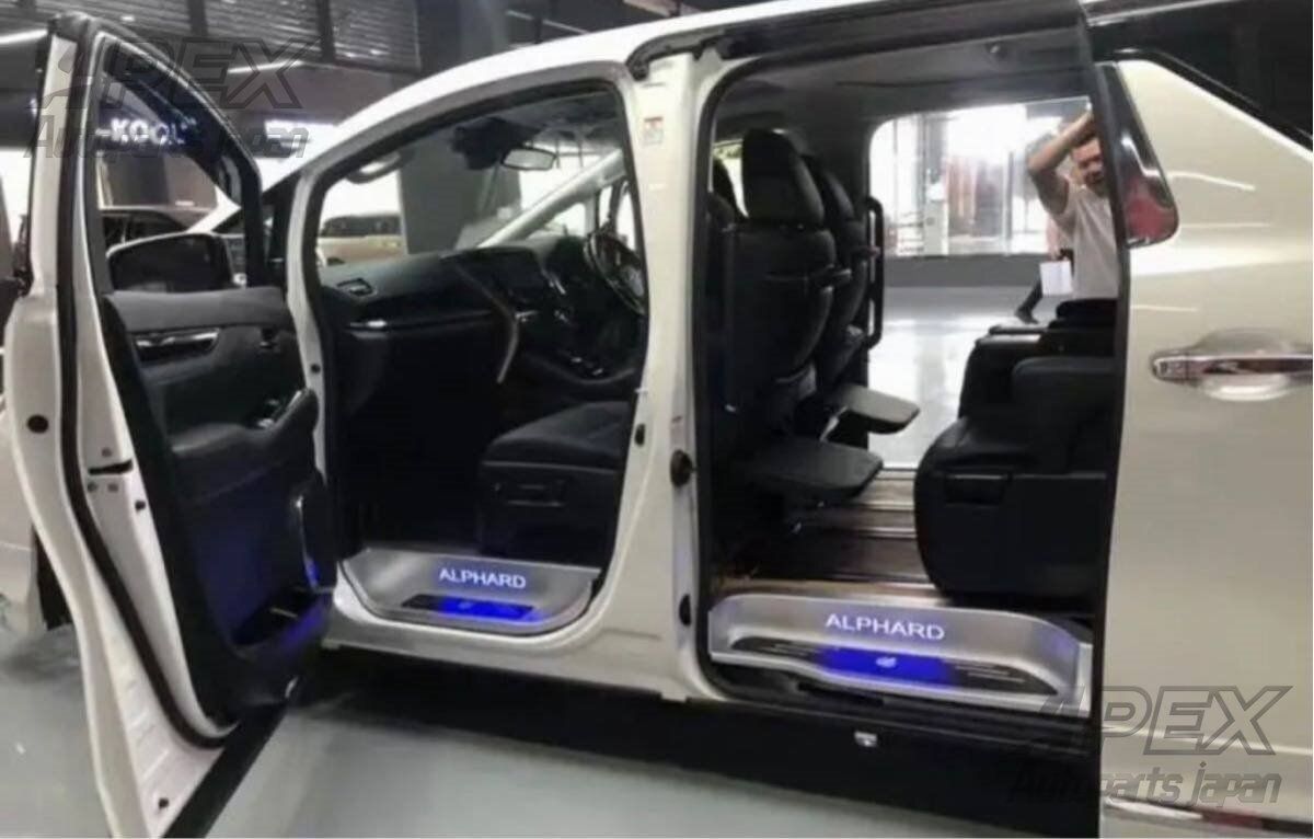 新品30系 アルファード ヴェルファイア レザー足置き 前期 後期 左右