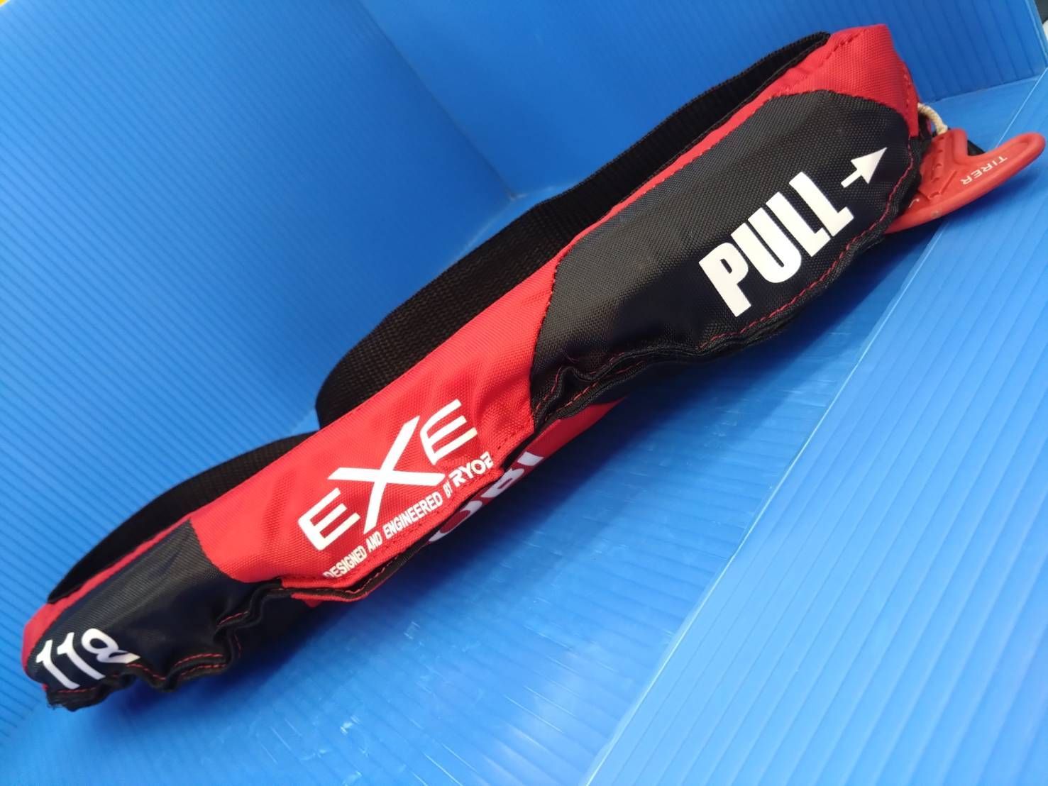 桜マーク Gタイプ 自動膨張式ライフジャケット リョービ RYOBI