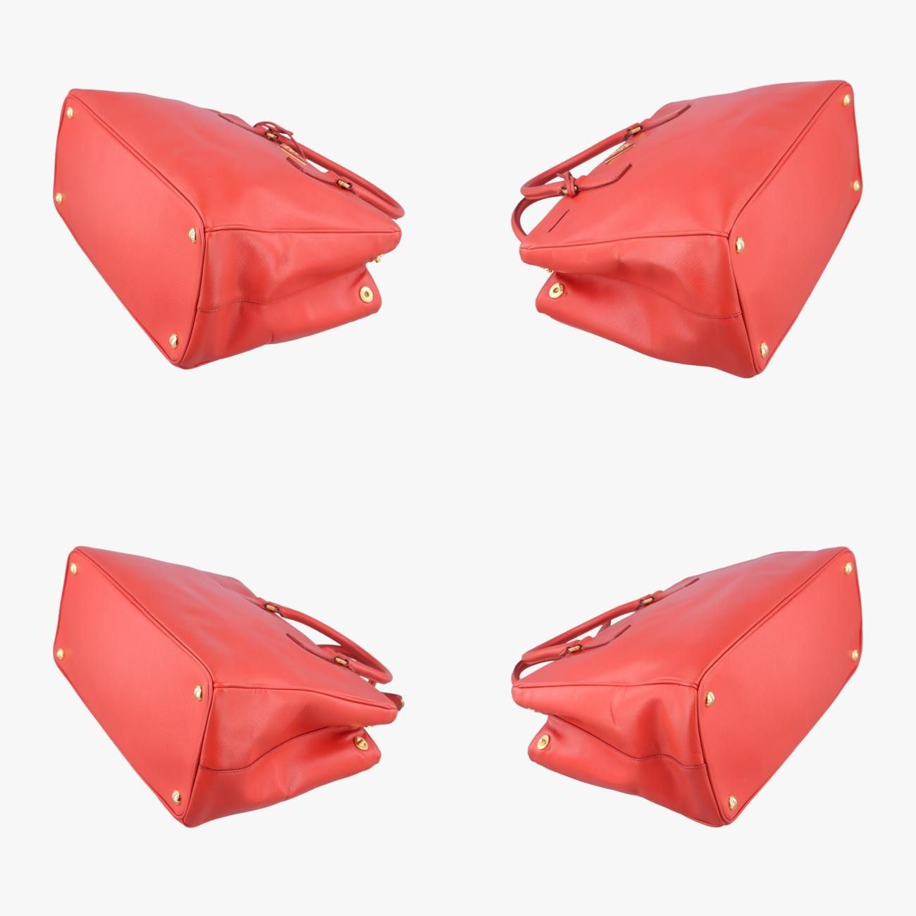 プラダPradaガレリアオレンジサフィアーノレザーBN227431 H