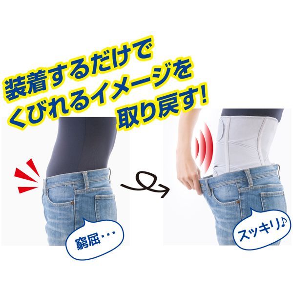 下腹用サポーター お医者さんのがっちり下腹ベルト 引き締め 運動不足 腰痛 姿勢矯正 健康グッズ 上位
