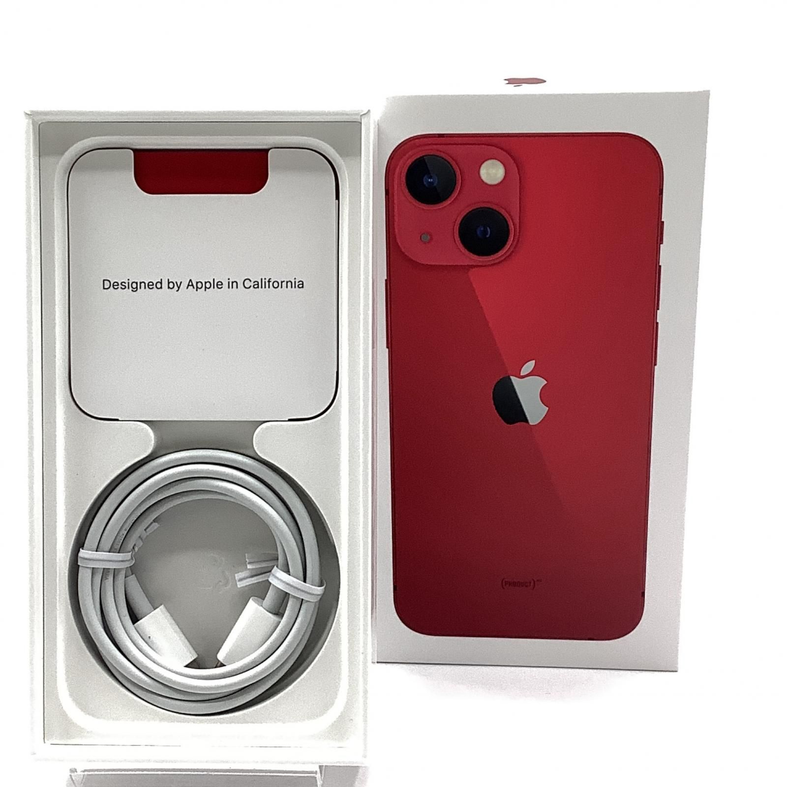 スマートフォン本体 Apple - iPhone 13 mini 256GB RED Softbank iPhone 13 mini 256GB Red SIMフリー