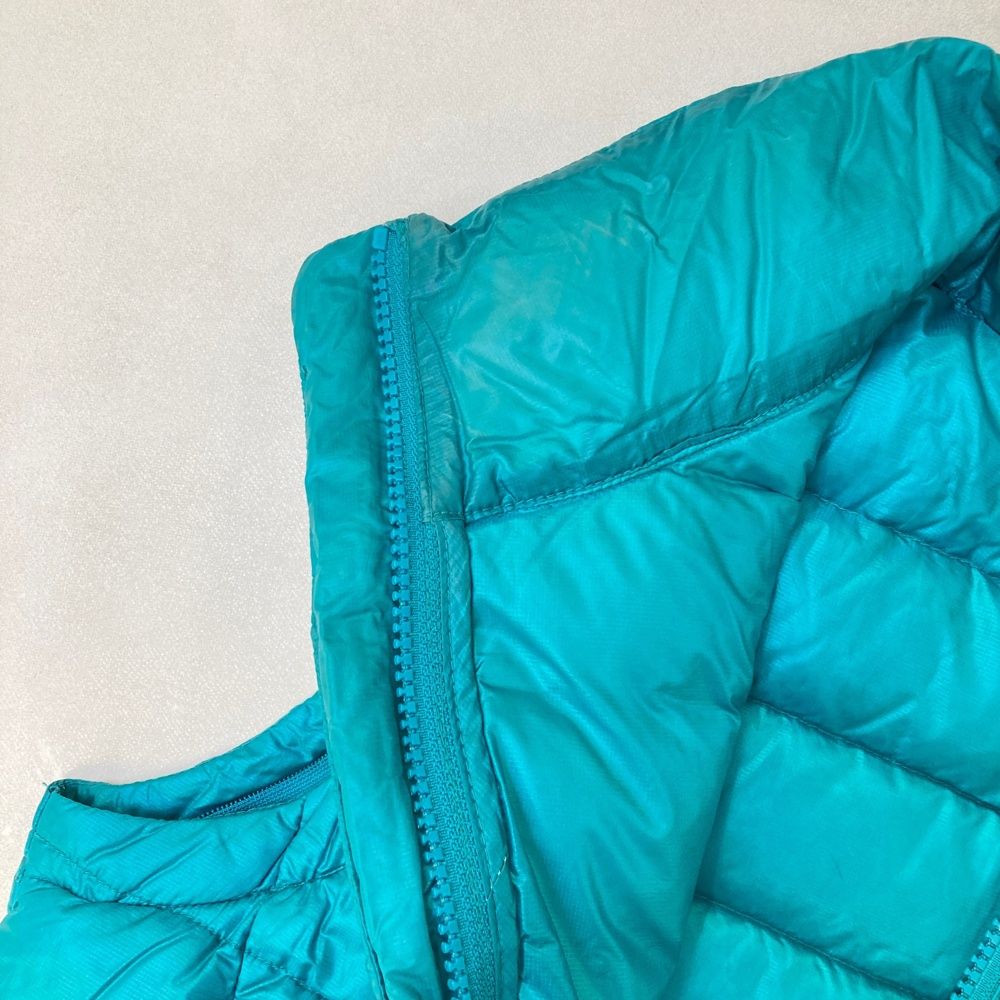 サイズ：0 PEARLY GATES パーリーゲイツ ダウン ジップベスト ブルー系