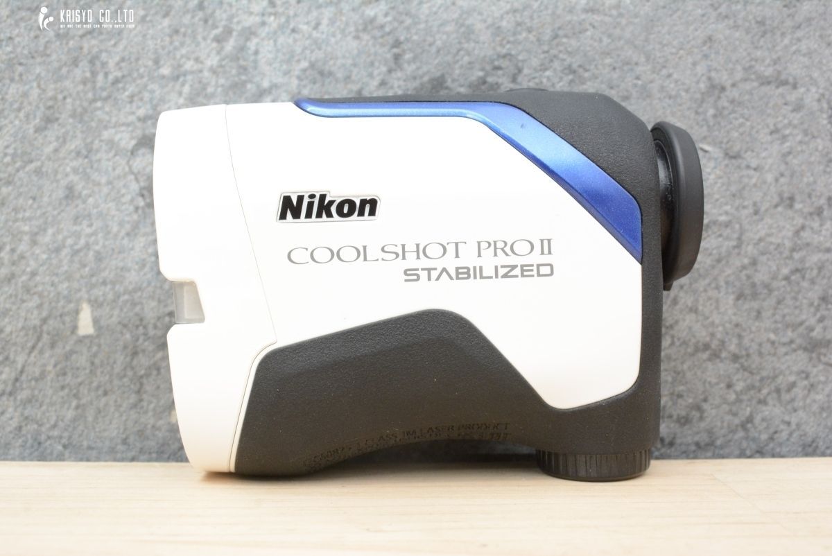 レーザー距離計 ニコン Nikon COOLSHOT PROII STABILIZED ホワイト レーザー測定器 距離測定器 クールショット プロ2 スタビライズ
