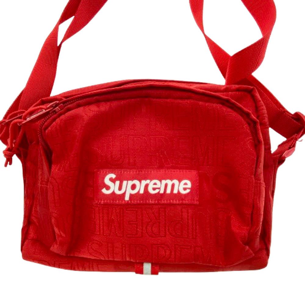 Supreme シュプリーム 19SS Shoulder Bag RED ボックスロゴ