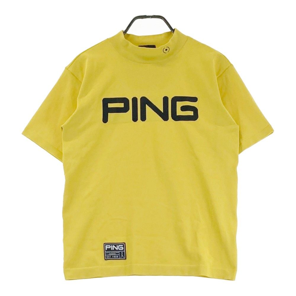 サイズ：S PING ピン 2022年モデル モックネック ニット 半袖T