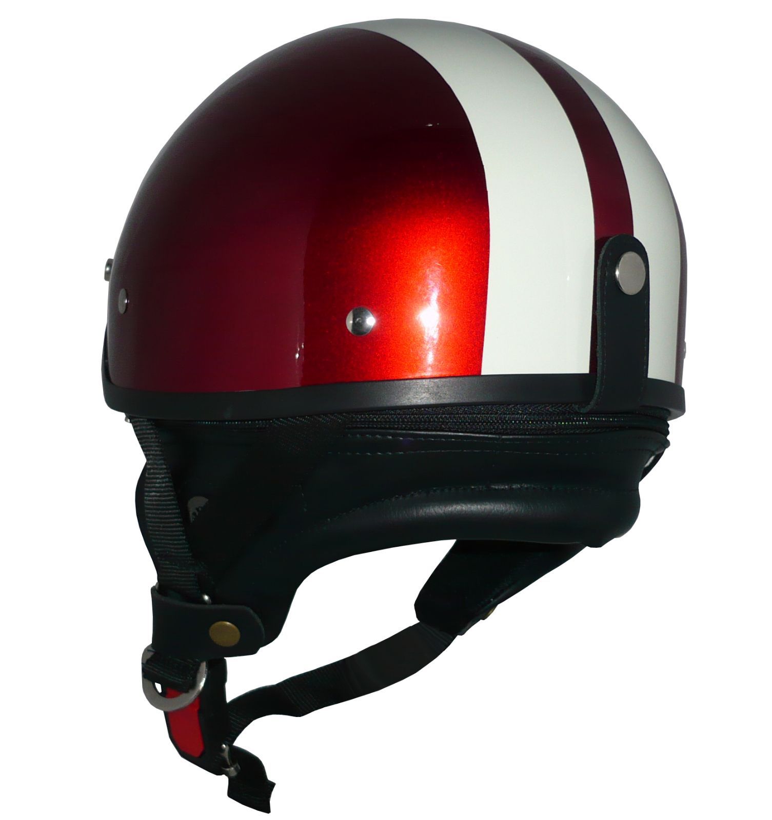 新品！ ZK-600 ヘルメット バイザー付きハーフジェット