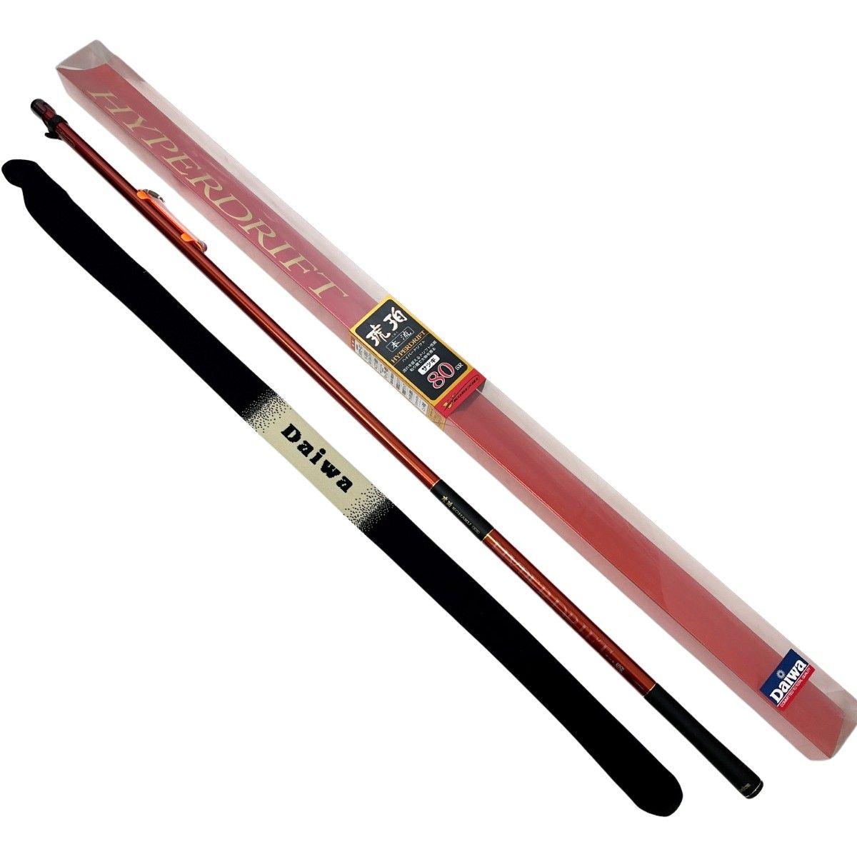 DAIWA ダイワ 渓流竿 琥珀本流ハイパードリフト サツキ80SR ソフトケース付 06315555
