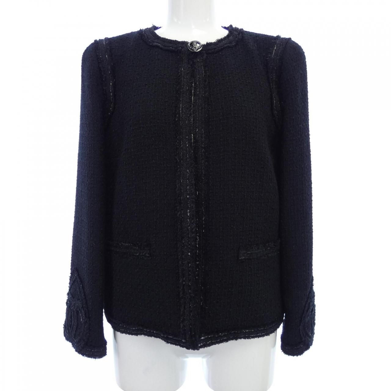 シャネル CHANEL ノーカラージャケット - メルカリ
