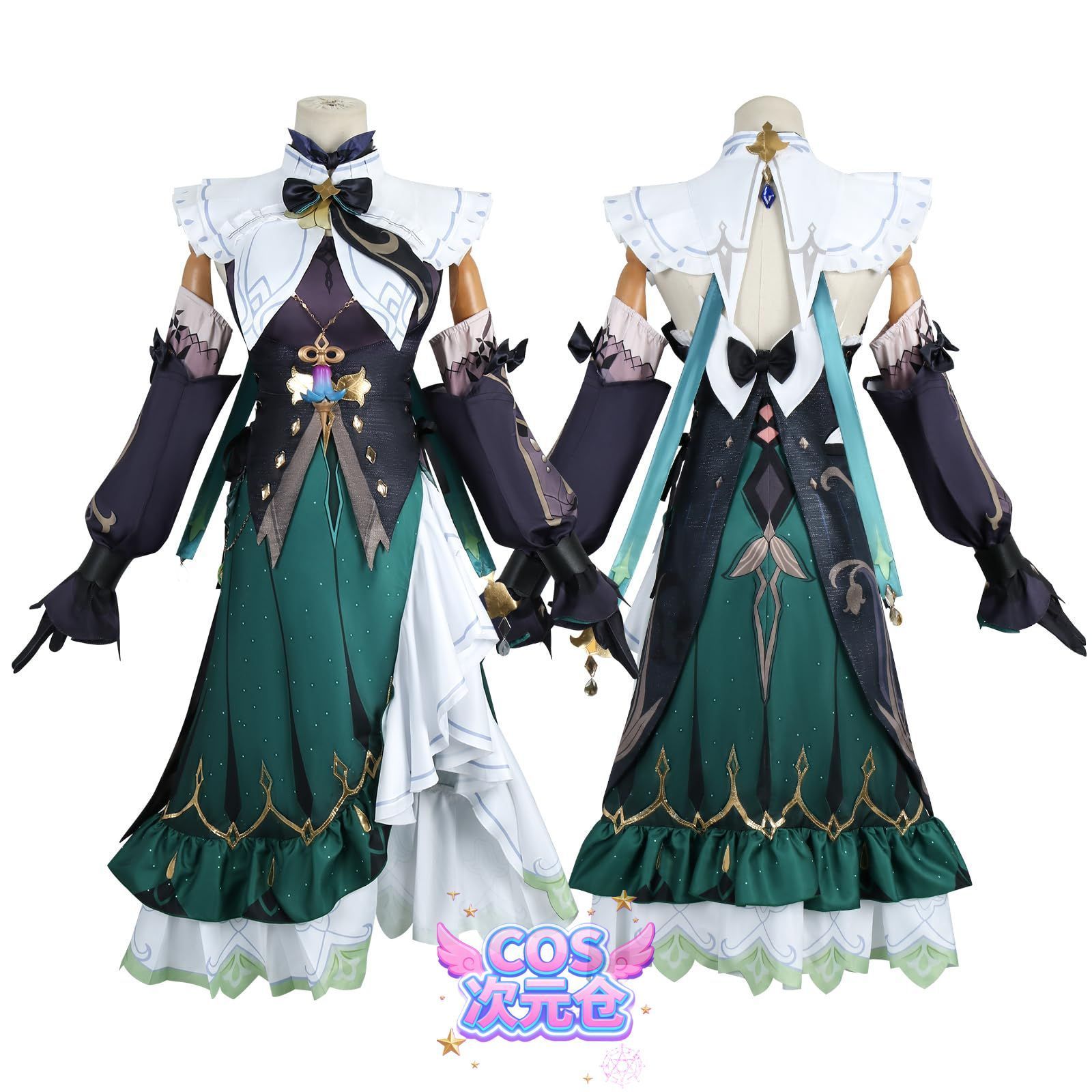 エミリエ NEATMOA 原神 フォンテーヌ Fontaine コスプレ衣装 豪華セット 学園祭 文化祭 仮装 ハロウイン パーティー コスチューム