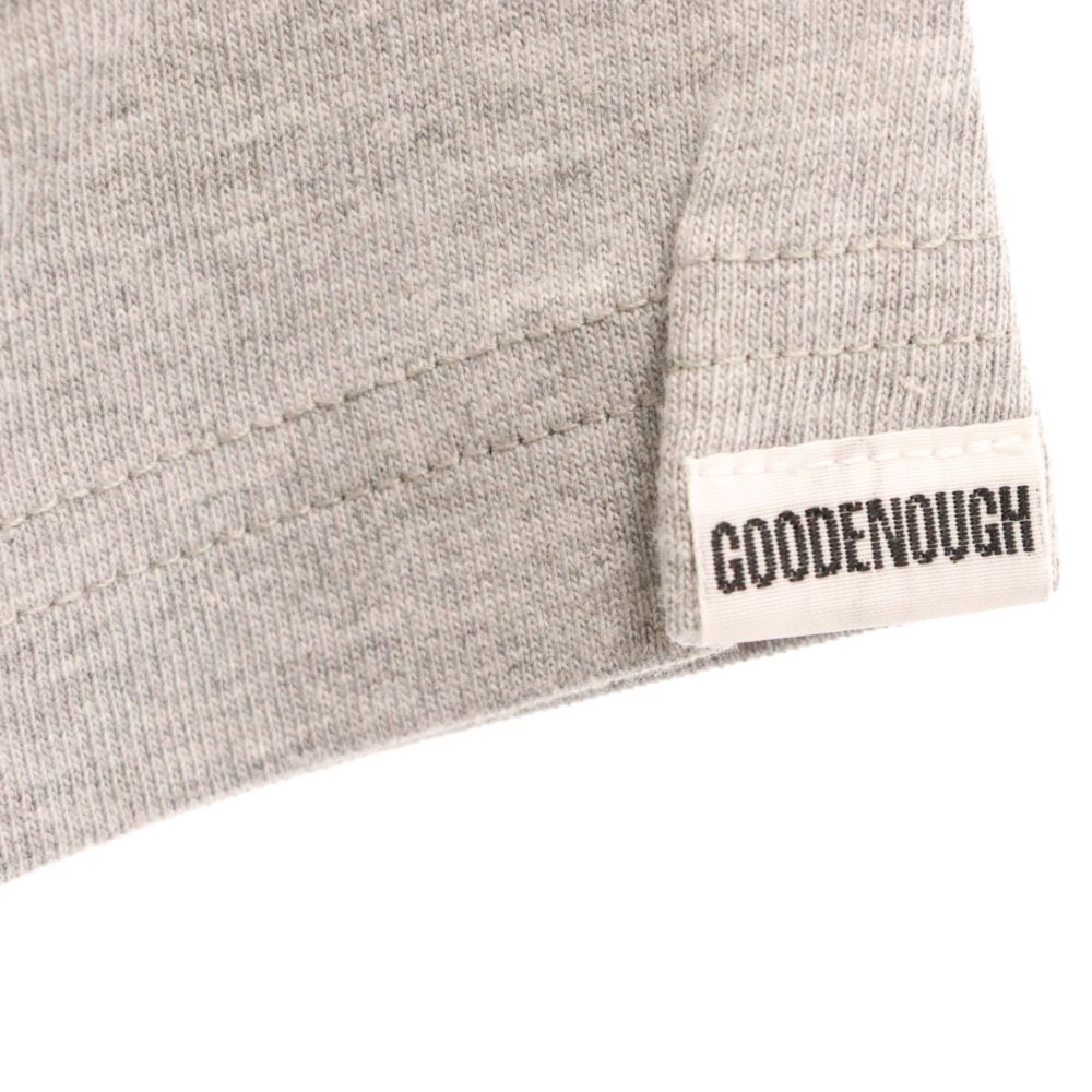 GOODENOUGHグッドイナフ　半袖　スウェットTシャツ グレー　L Yahoo!オークション -「goodenoughグッドイナフ」(半袖Tシャツ
