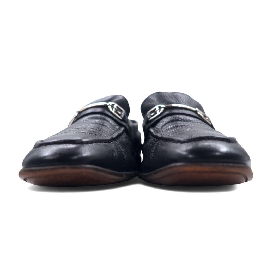 BALLY ブラックレザー ローファー Bally レザーローファー | ブラック | FARFETCH JP