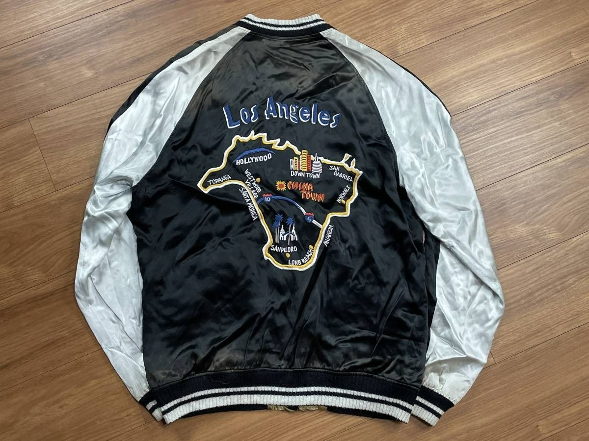 シュタンバウム STAMMBAUM ビンテージ加工 スカジャン リバーシブル