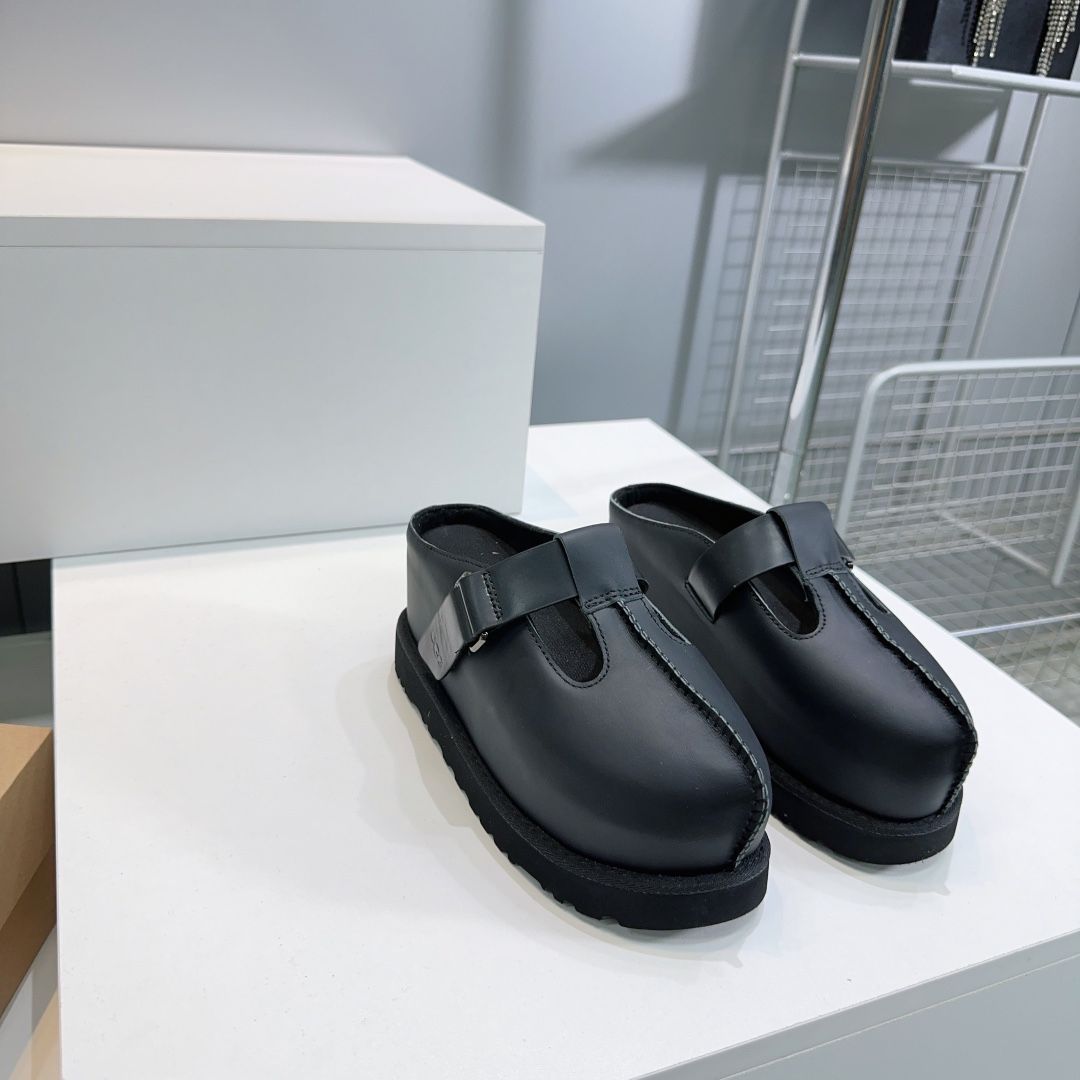 UGG◆ゴールデンスター ハイクロッグ◆ブラック UGG アグ サンダル クロッグサンダル ゴールデンスター