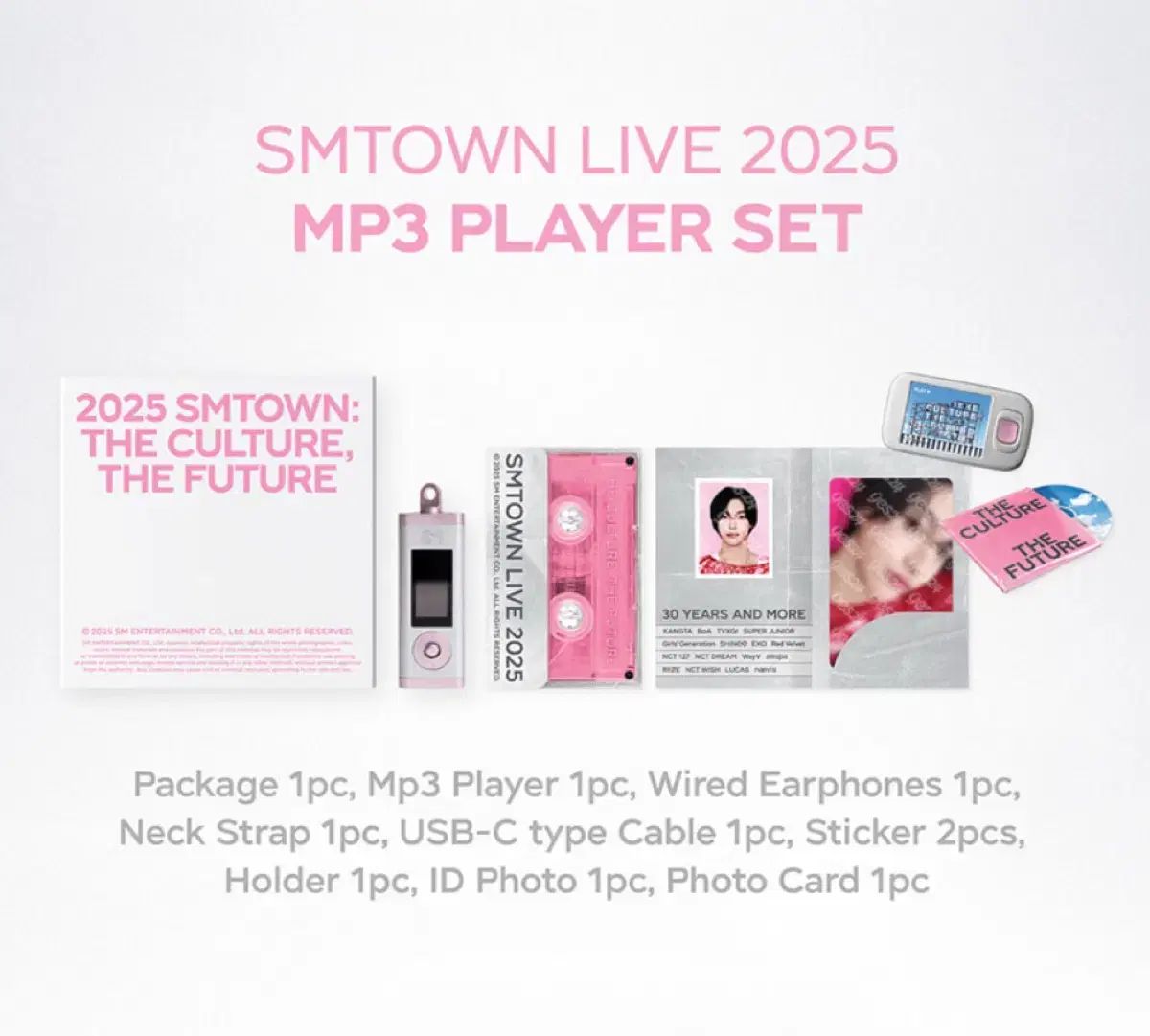MP3 PLAYER SM 30th ANNIVERSARY ウォンビン smtown 30 周年 mp3 RIIZE(ライズ) ウォンビン(WONBIN