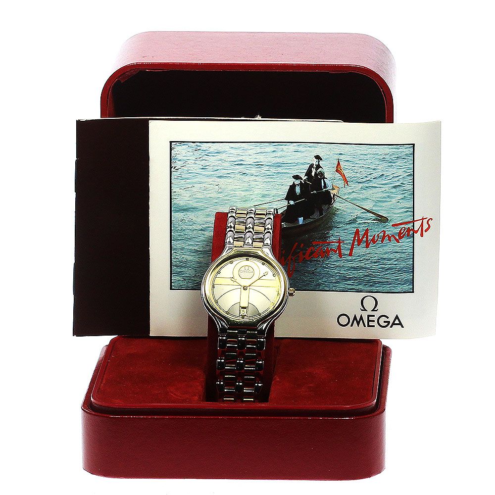 オメガ　デビル オメガ デビル 395.2378 Cal.378 クオーツ 極薄型 USED OMEGA