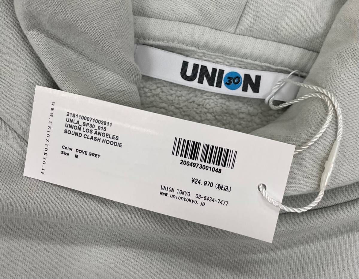 UNION 21SS SOUND CLASH HOODIE スウェット パーカー - メルカリ