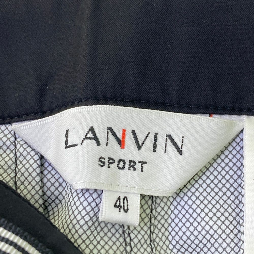 サイズ：40 LANVIN SPORT ランバン スポール  レインパンツ  ホワイト系 [240101456989] ゴルフウェア メンズ ストスト サイズ：40 LANVIN SPORT ランバン スポール レインパンツ