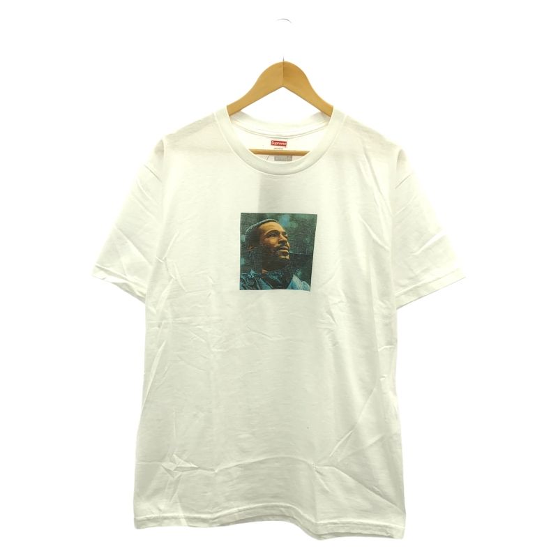 Supreme 18AW Marvin Gaye Tee M 白 シュプリーム マーヴィン ゲイ 66