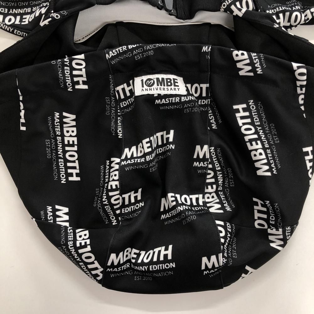 マスターバニーエディション 10周年 ジップパーカー ロゴ総柄 ホワイト