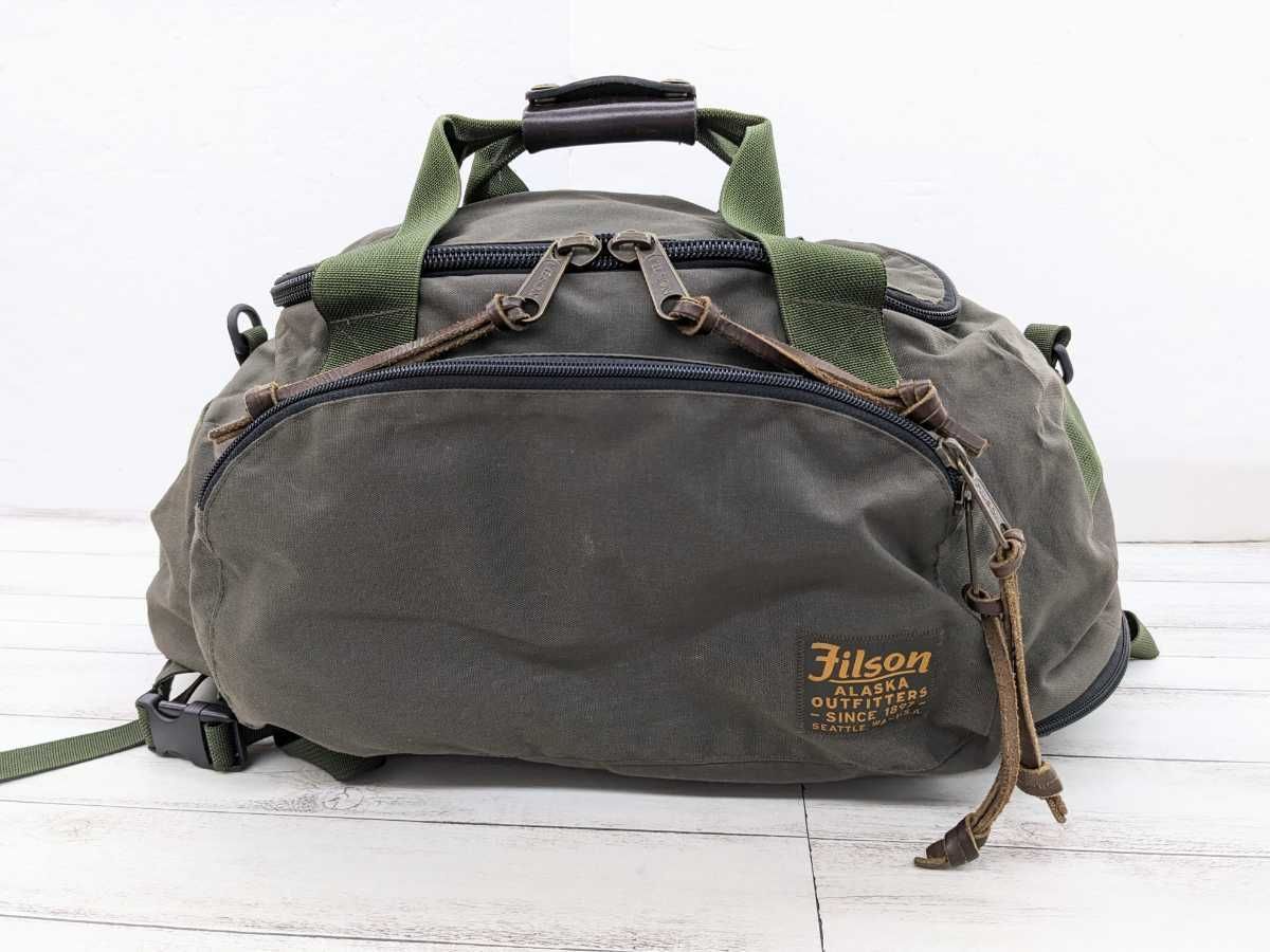 美品Used】FILSON 48 HOUR ダッフル バッグ | centurymotorinnfinley