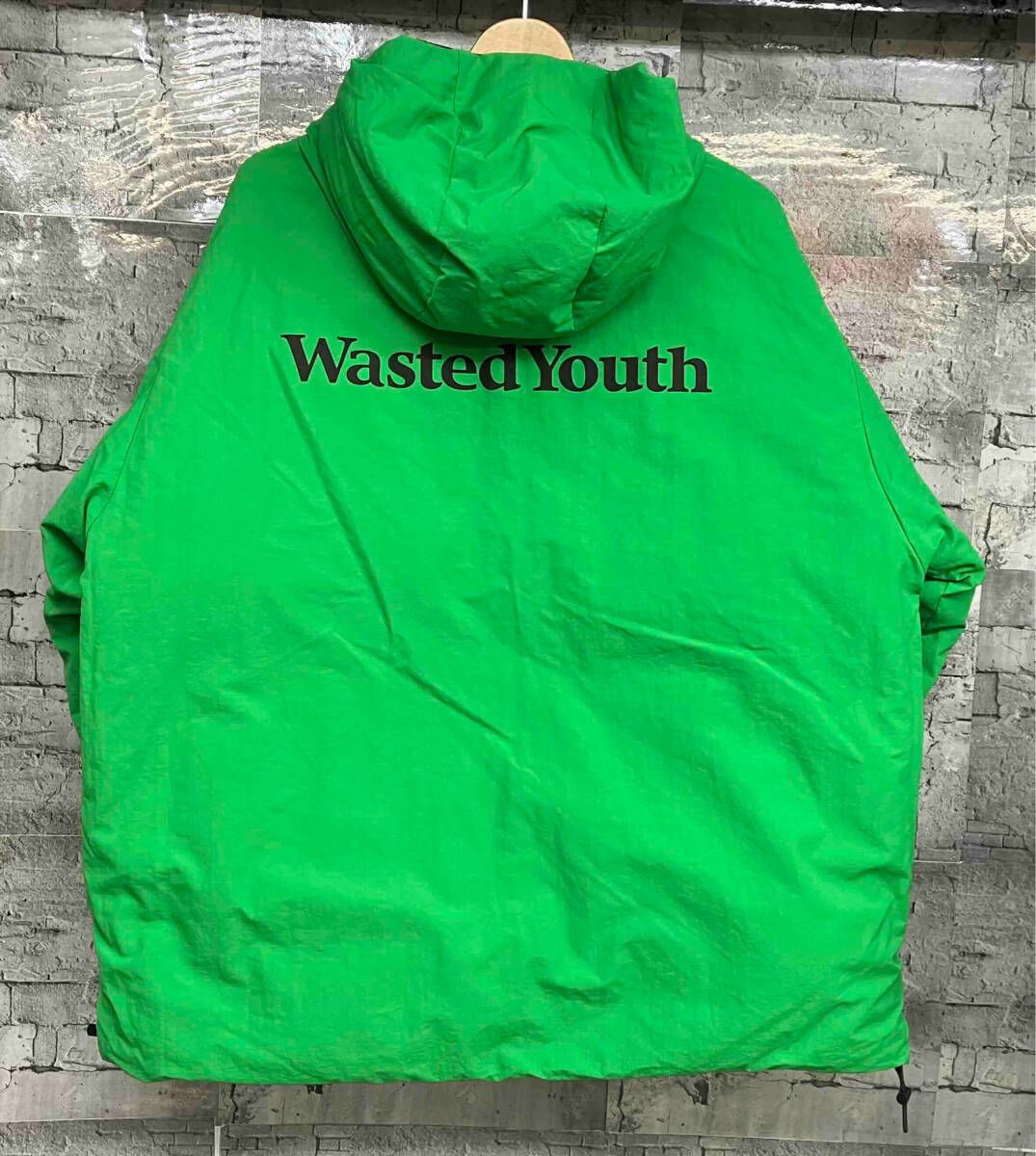 Wasted Youth ウェイステッドユース REVERSIBLE PADDED HOOD JACKET 